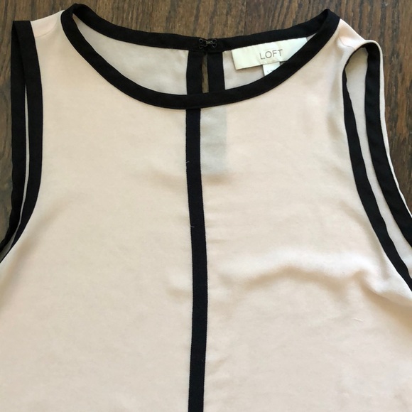 LOFT Blush Blouse - Picture 2 of 3
